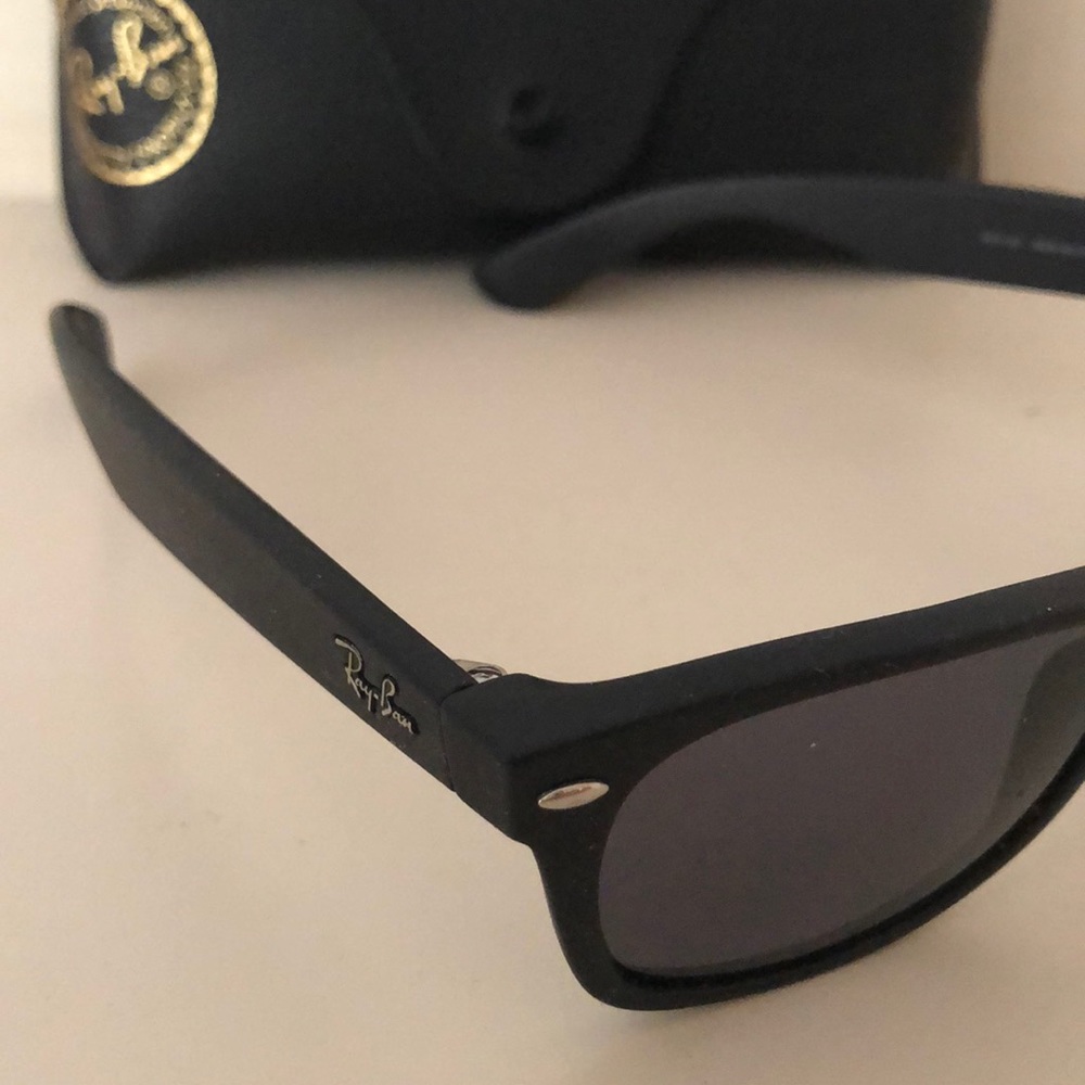 Matte Black RayBan New Wayfarer Sunglasses